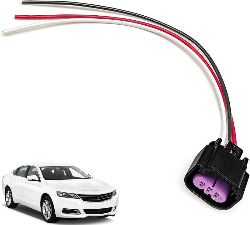 NOTISH GM E85 Plastic Flex Fuel Sensor Connector Pigtail Fuel Composition Ethanol, Fuel Composition Ethanol Replace 13577394 PT-E85-2 13577394 13577379 13577429 - Image 1